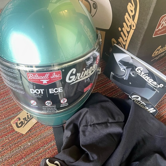 Gringo Small Helmet - Teal - Picture 3 of 3